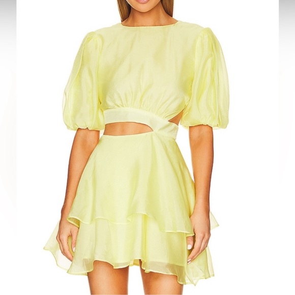 overdue flair ♥ ORGANZA BALLOON MINI DRESS /追跡付 Bardot | Dresses | Revolve Bardot Enya Organza Mini Dress In